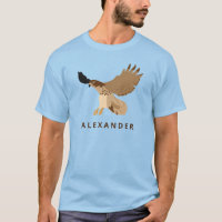 Red-Tailed Hawk in Flight Personalised