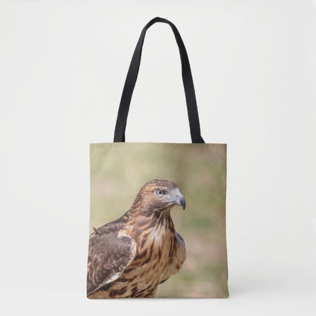 Red-tailed hawk in the Hudson Valley Tote Bag (Front)