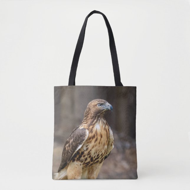 Red-tailed hawk in the Hudson Valley Tote Bag (Front)
