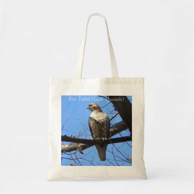 Red Tailed Hawk (Juvenile) Tote bag (Front)