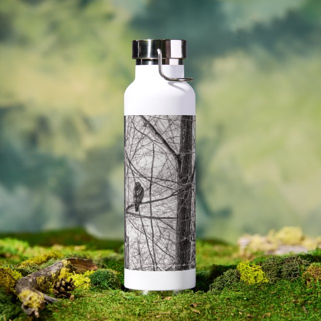 Red-tailed Hawk P8443 Water Bottle (Outdoor)