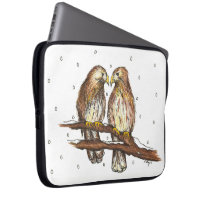 Red-Tailed Hawks Love Bird Watching Snow Winter