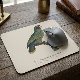 Red-Tailed Parrot Amazon, Amazona Brasiliensis Mouse Pad