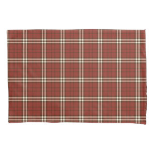 Red Tartan Pillow Case