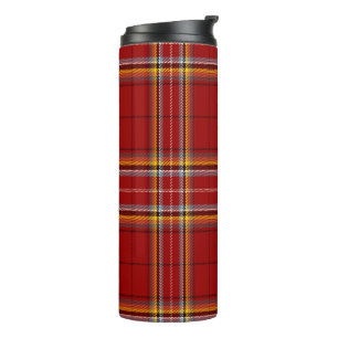  Red Tartan    Thermal Tumbler