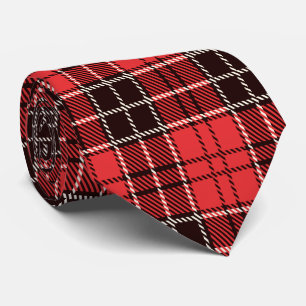 Red Tartan Tie