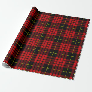 Red Tartan Wrapping Paper