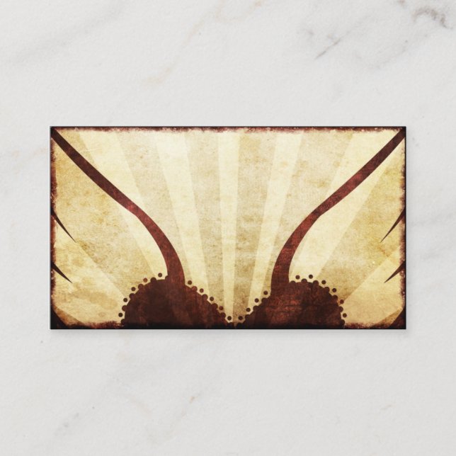 Red Tattoo Winged Heart  RSVPCards Enclosure Card (Front)