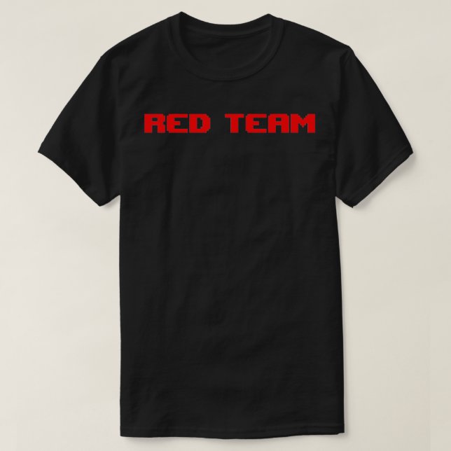 Red Team Cyber Security TShirt (Design Front)
