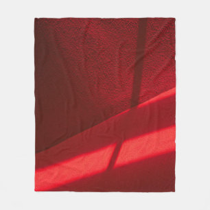 Red textile in close up photography fleece blanket