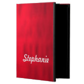 Red Textured Cover For iPad Air (Front)