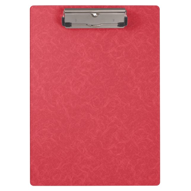 Red textured surface with subtle swirling pattern clipboard (Front)