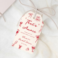 Red Thats Amore Bridal Shower