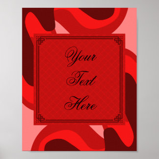 Red Theme Poster for Events