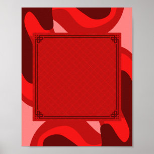 Red Theme Poster for Events