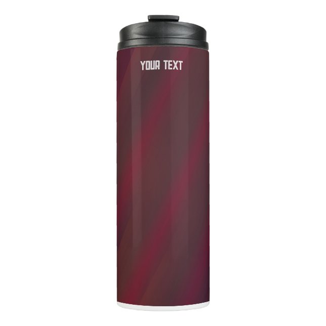 Red thermal  tumbler (Front)