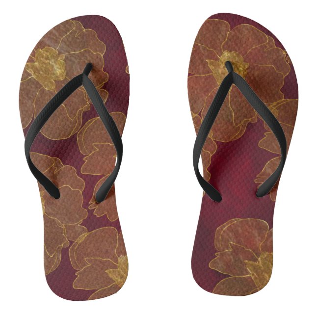 Red Thongs (Footbed)