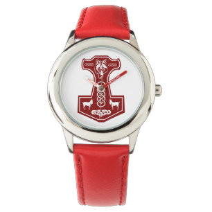 Red Thor's Hammer Watch