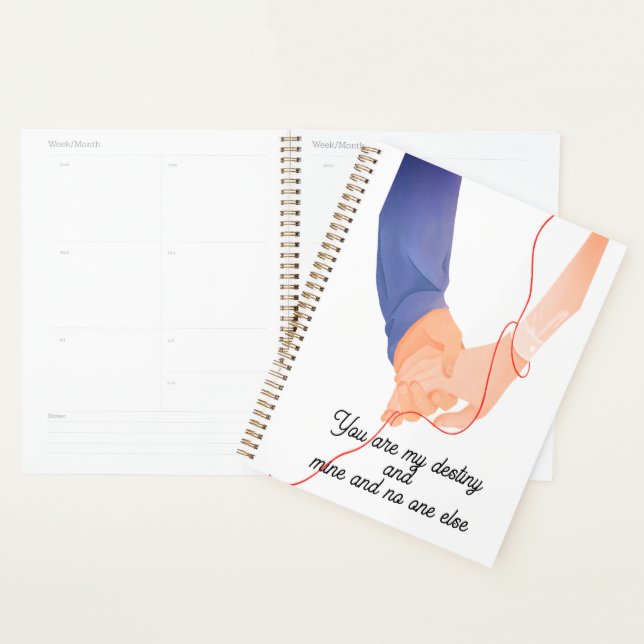 Red Thread of Fate – Soulmate Hand-Holding Love Ar Planner (Display)