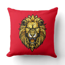Red Throw Pillow