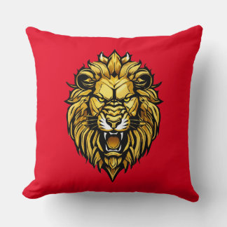 Red Throw Pillow
