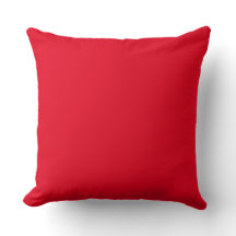 Red Throw Pillow 20" x 20"
