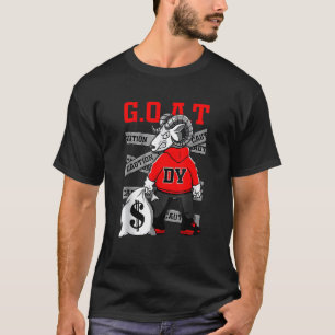 Red Thunder 4s To Match Money Streetwear Graphic T-Shirt