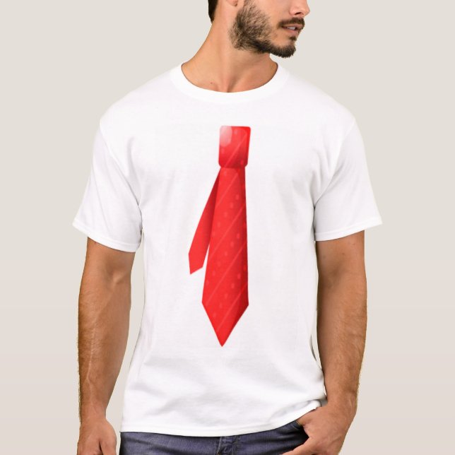 Red Tie T-Shirt (Front)