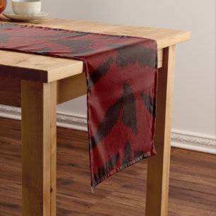 Red Tiger Digital Print Short Table Runner