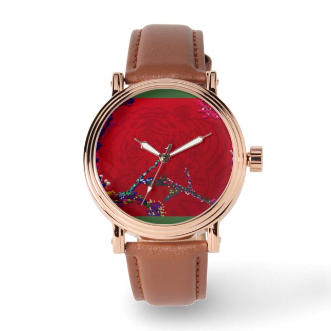 Red Tiger in Elysium Watch (Front)