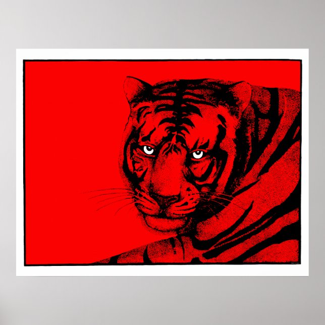 RED TIGER POSTER (Front)