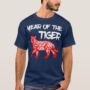 Red Tiger Year Of The Tiger 2022 T-Shirt