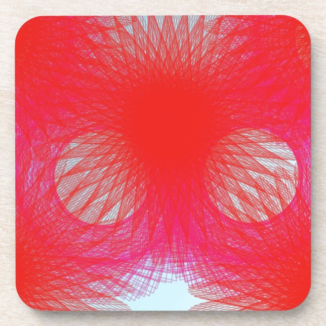 red tinkering coaster (Front)