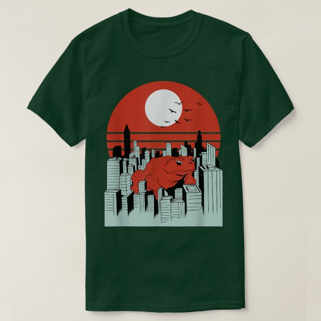 Red Toad Sunset  T-Shirt (Design Front)