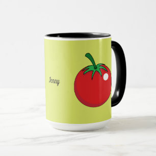 Red Tomato Add your Name or Text Mug
