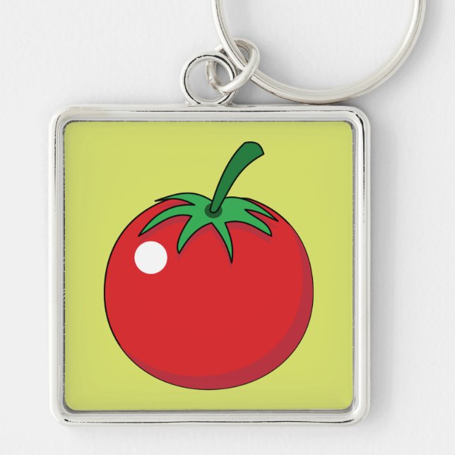 Red Tomato Key Ring (Front)