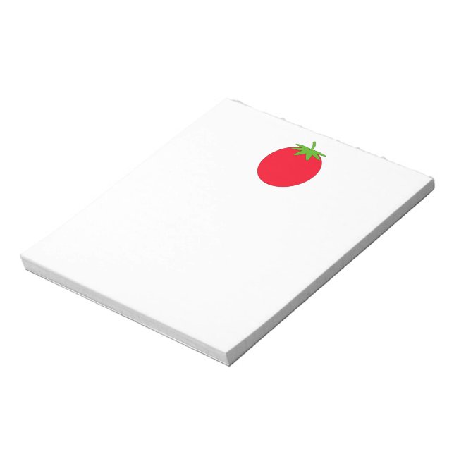 Red Tomato. Notepad (Rotated)