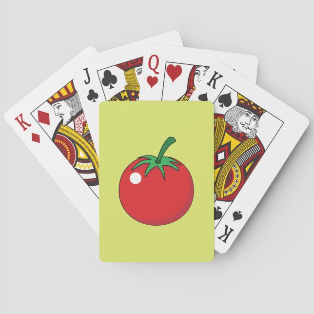 Red Tomato Playing Cards (Back)