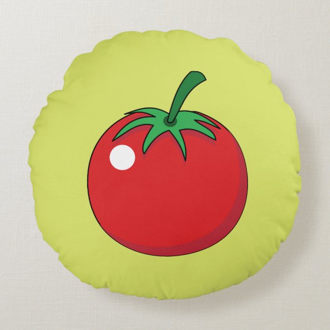 Red Tomato Round Cushion (Front)