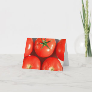 Red Tomatoes Notecard