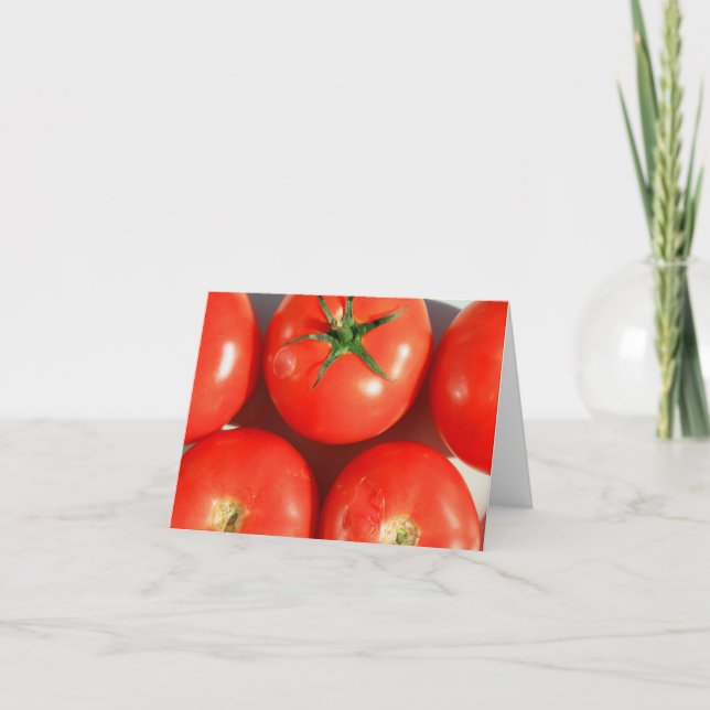 Red Tomatoes Notecard (Front)