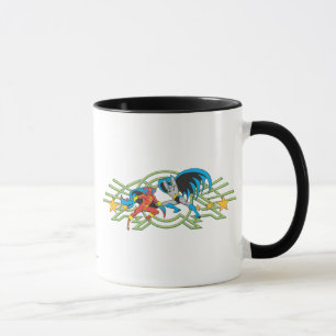 Red Tornado + Batman Mug
