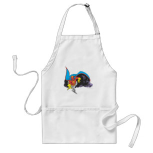 Red Tornado Emerges Standard Apron