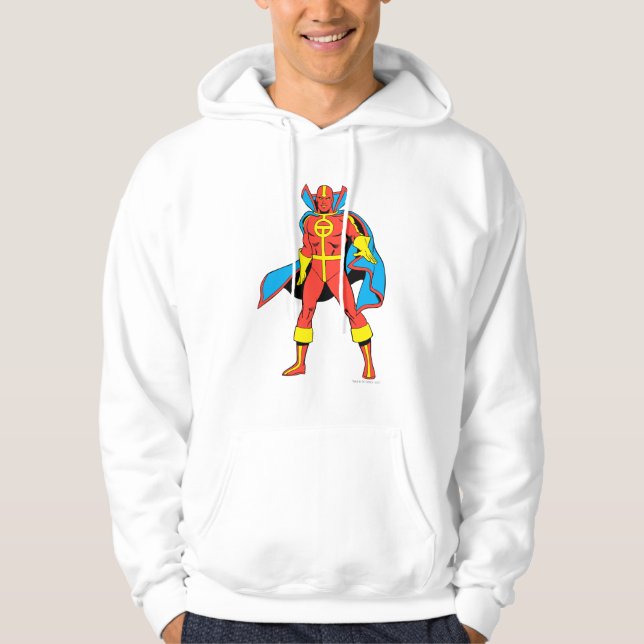 Red Tornado Pose Hoodie (Front)