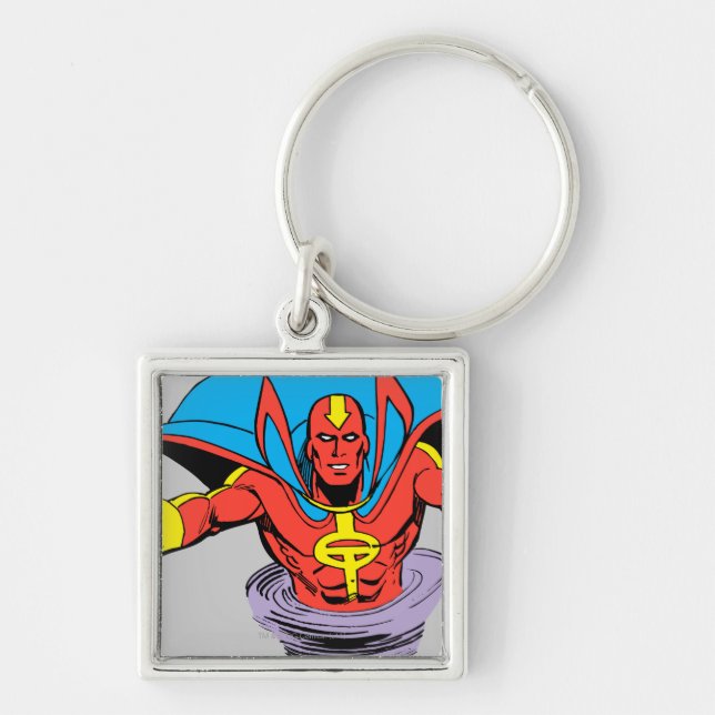 Red Tornado Twister Key Ring (Front)
