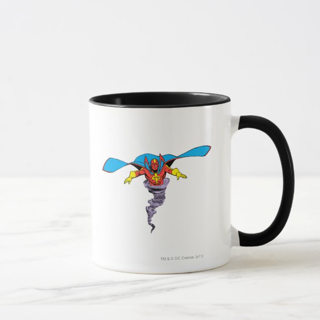Red Tornado Twister Mug (Right)