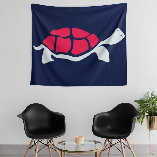 Red Tortoise Tapestry (Creator Uploaded)