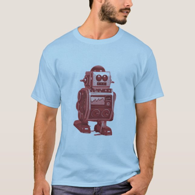Red Toy Robot Tee - Original! (Front)