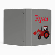 Red Tractor Binder