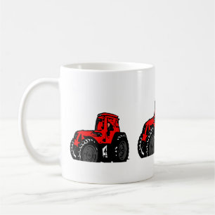 Red Tractor Coffee Mug